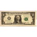 UNITED STATES OF AMERICA 2006 . ONE 1 DOLLAR BANKNOTE . ERROR . WET INK TRANSFER